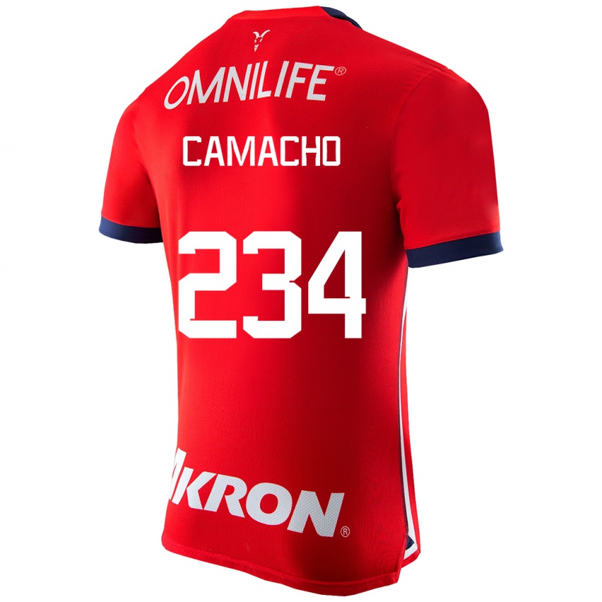 Herren Xandor Camacho #234 Rot Heimtrikot Trikot 2023/24 T-Shirt Belgien