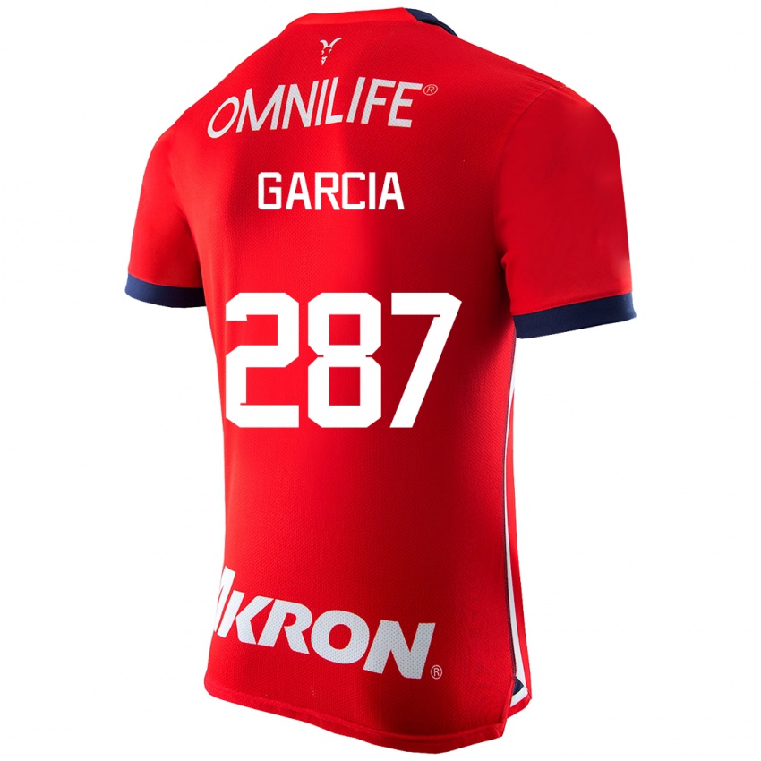 Herren Gael García #287 Rot Heimtrikot Trikot 2023/24 T-Shirt Belgien