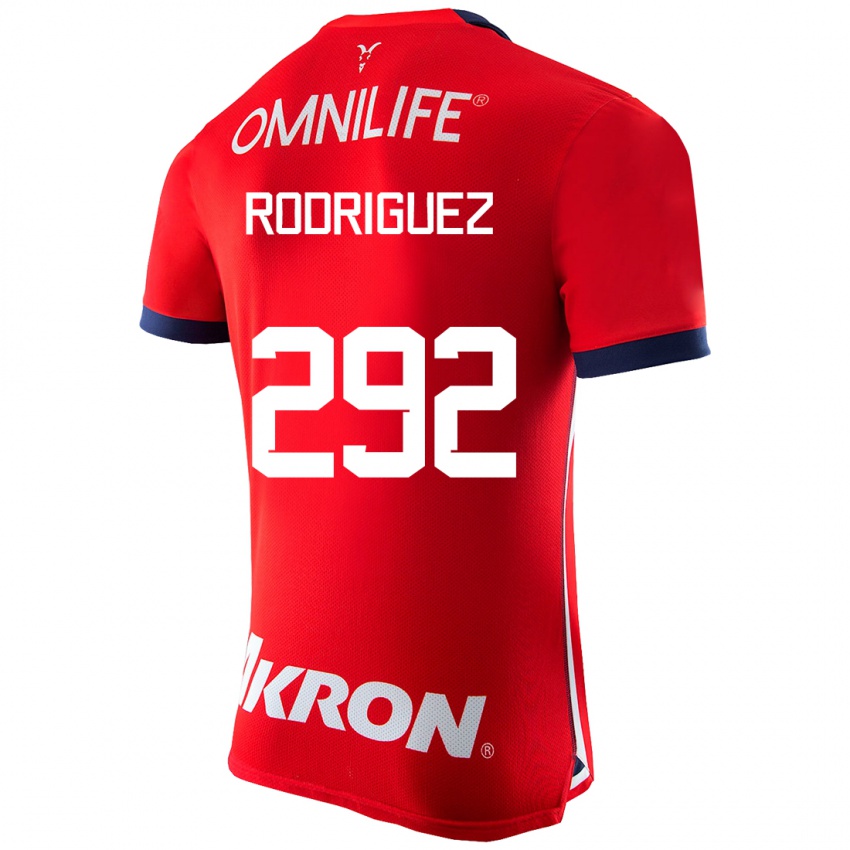 Herren Emiliano Rodríguez #292 Rot Heimtrikot Trikot 2023/24 T-Shirt Belgien