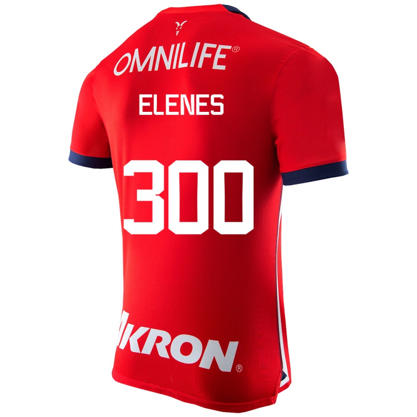 Herren José Elenes #300 Rot Heimtrikot Trikot 2023/24 T-Shirt Belgien