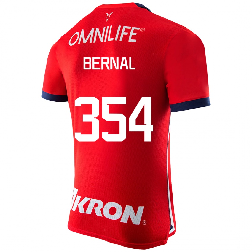 Herren Carlos Bernal #354 Rot Heimtrikot Trikot 2023/24 T-Shirt Belgien