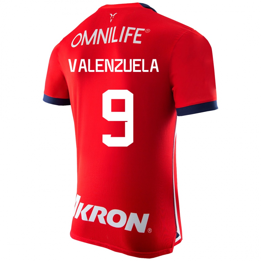 Herren Gabriela Valenzuela #9 Rot Heimtrikot Trikot 2023/24 T-Shirt Belgien
