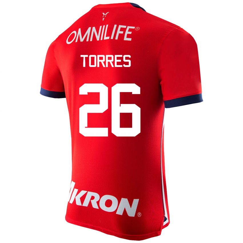 Herren Araceli Torres #26 Rot Heimtrikot Trikot 2023/24 T-Shirt Belgien