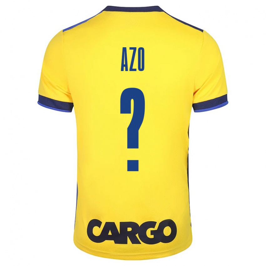 Herren Ori Azo #0 Gelb Heimtrikot Trikot 2023/24 T-Shirt Belgien