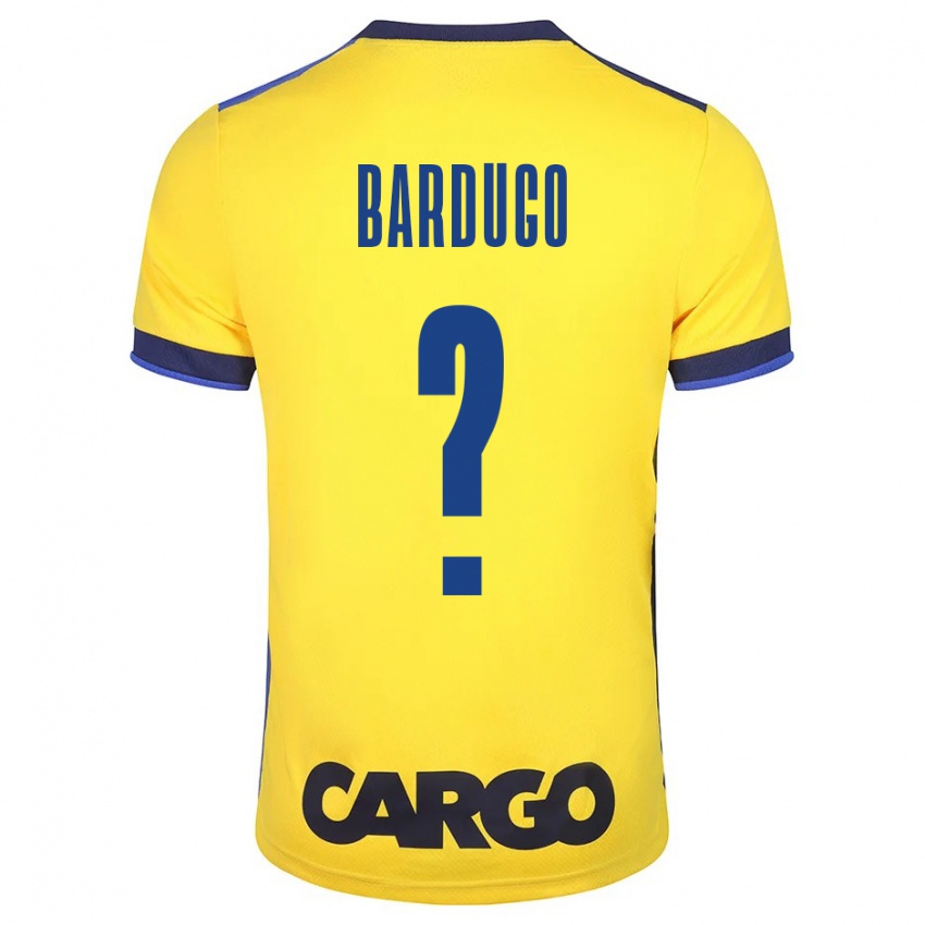 Herren Ori Bardugo #0 Gelb Heimtrikot Trikot 2023/24 T-Shirt Belgien