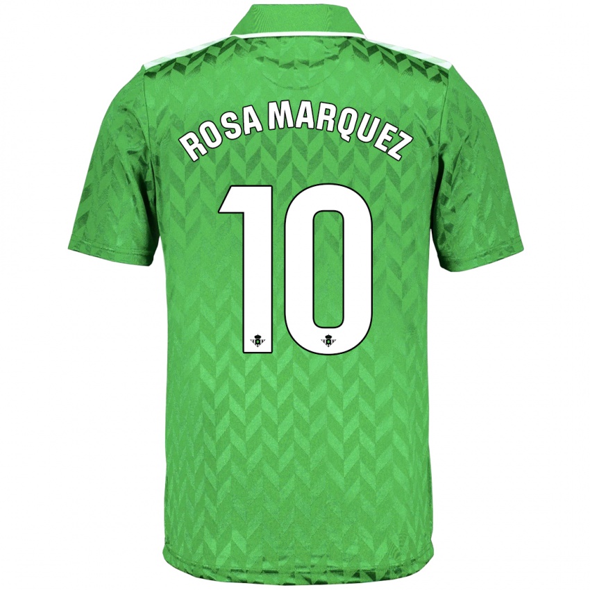 Herren Rosa Márquez Baena #10 Grün Auswärtstrikot Trikot 2023/24 T-Shirt Belgien