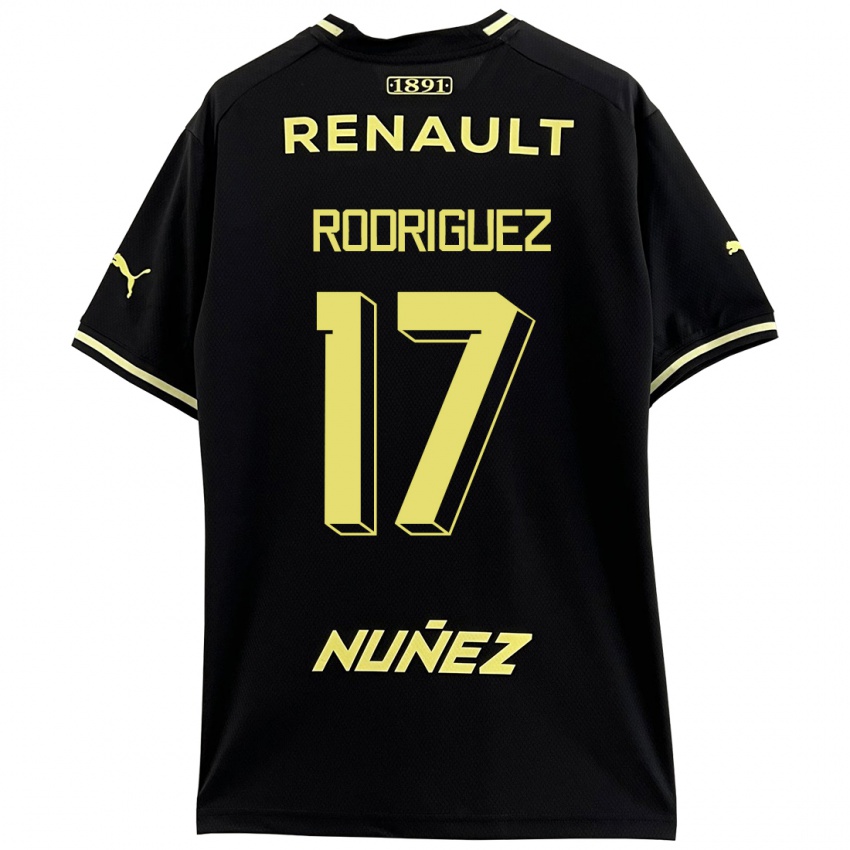 Heren Valentín Rodríguez #17 Zwart Uitshirt Uittenue 2023/24 T-Shirt België