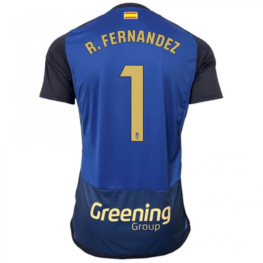 Herren Raúl Fernández #1 Marine Auswärtstrikot Trikot 2023/24 T-Shirt Belgien