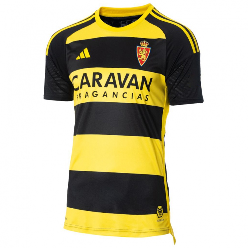 Herren Marc Aguado #8 Schwarz Gelb Auswärtstrikot Trikot 2023/24 T-Shirt Belgien