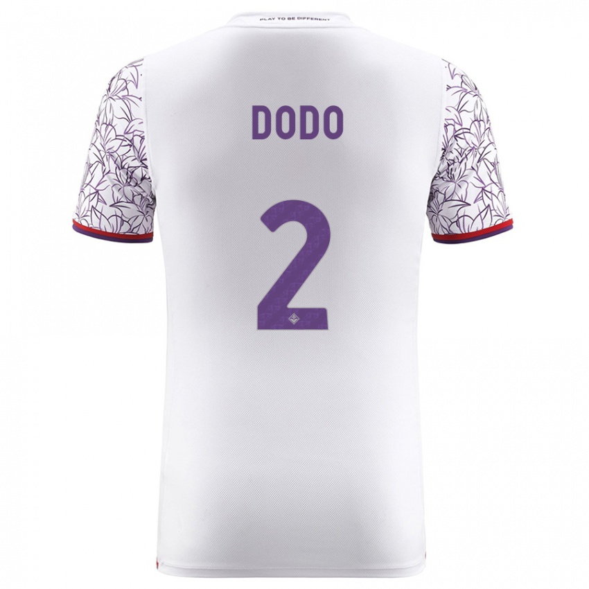 Herren Dodô #2 Weiß Auswärtstrikot Trikot 2023/24 T-Shirt Belgien