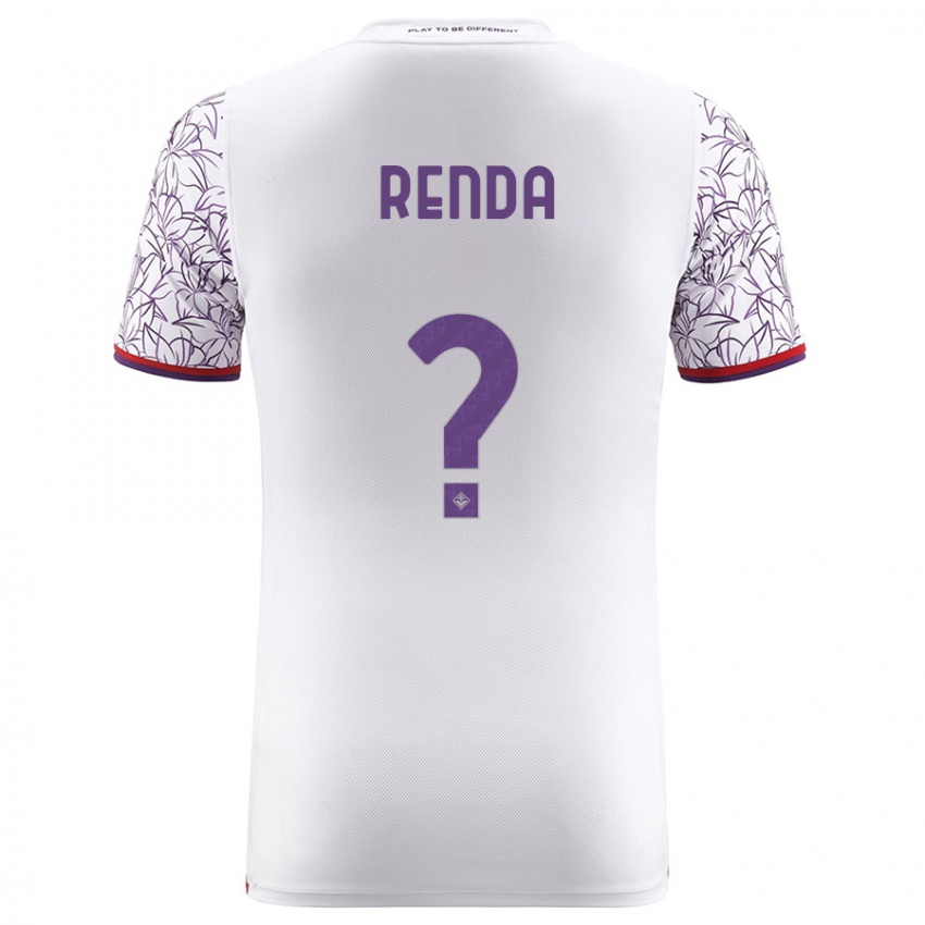 Herren Thomas Renda #0 Weiß Auswärtstrikot Trikot 2023/24 T-Shirt Belgien