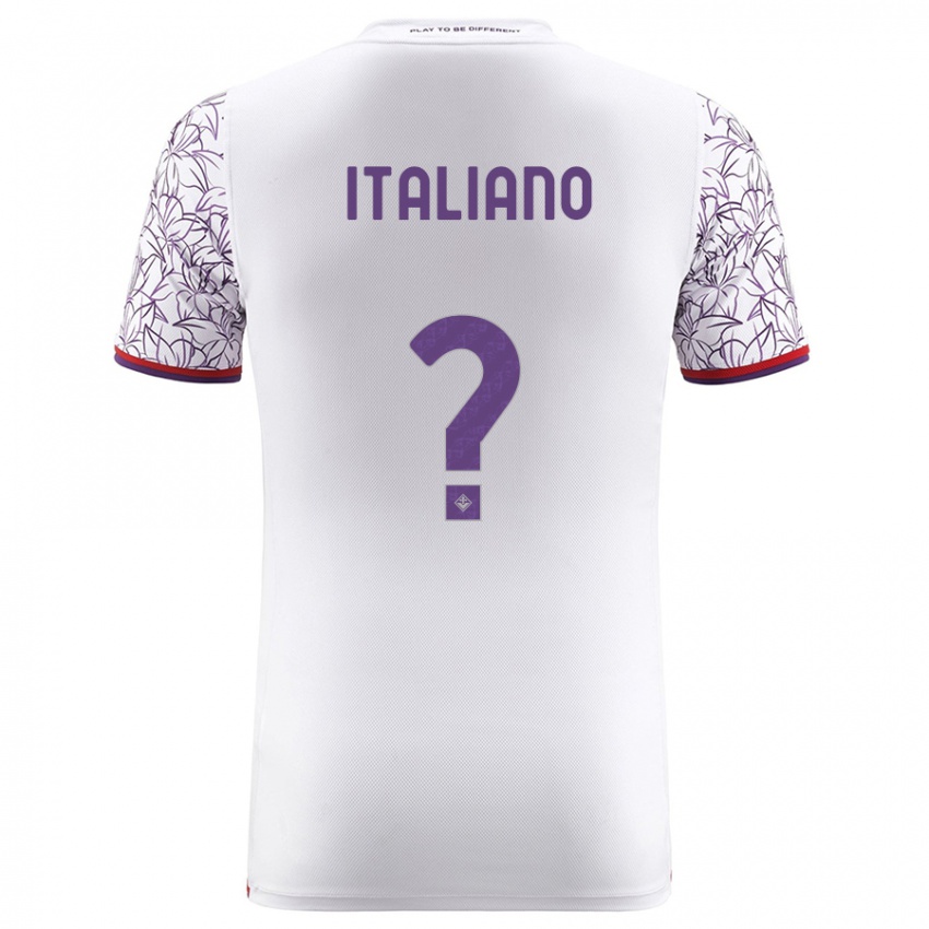 Herren Riccardo Italiano #0 Weiß Auswärtstrikot Trikot 2023/24 T-Shirt Belgien