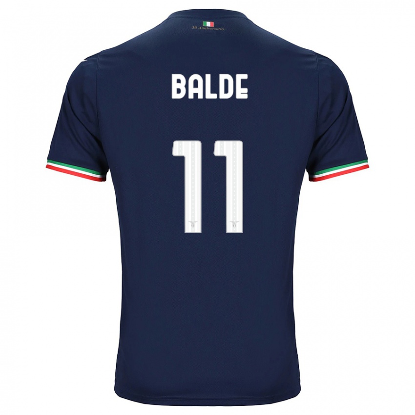 Herren Mahamadou Balde #11 Marine Auswärtstrikot Trikot 2023/24 T-Shirt Belgien