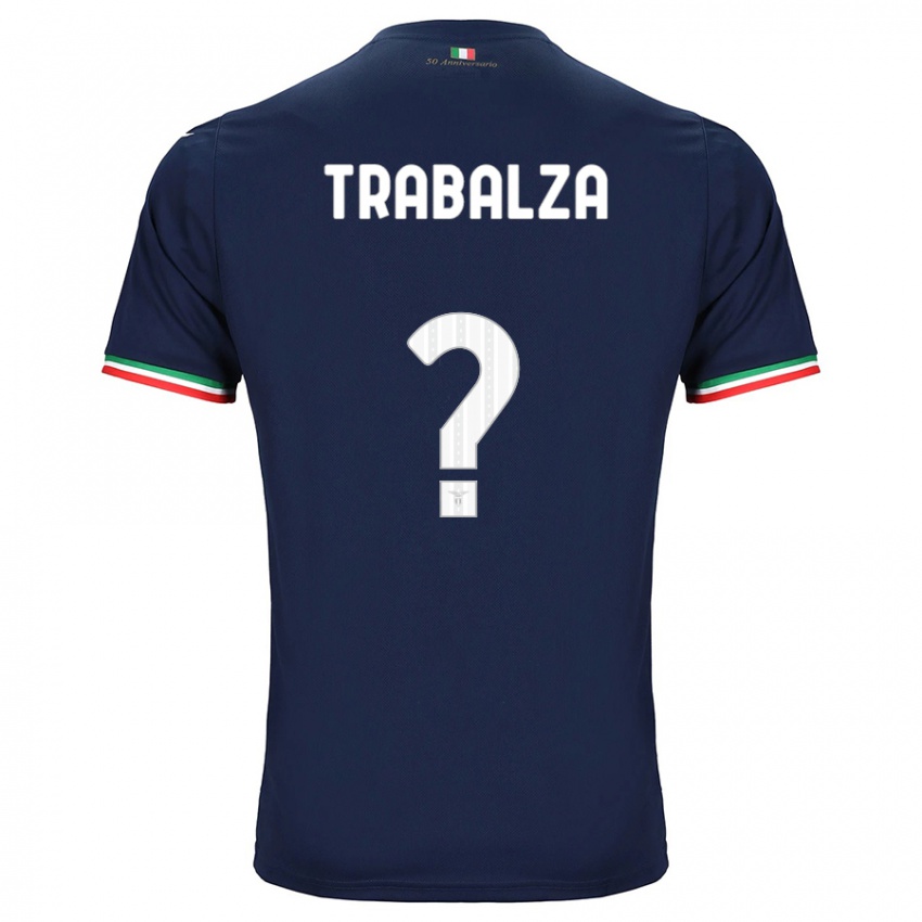 Herren Alessandro Trabalza #0 Marine Auswärtstrikot Trikot 2023/24 T-Shirt Belgien