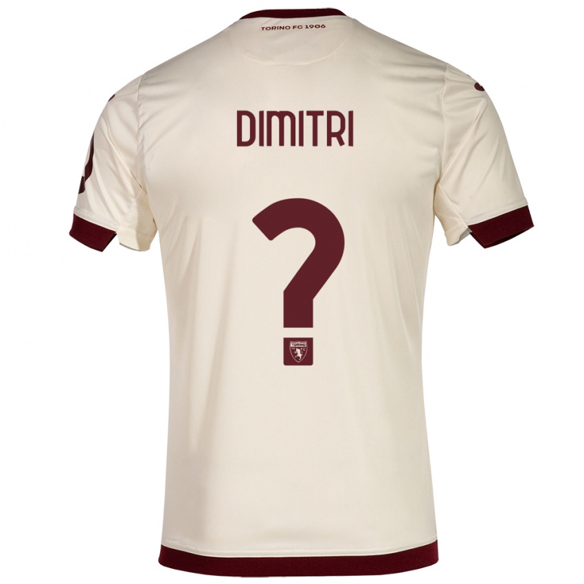Herren Matteo Dimitri #0 Sekt Auswärtstrikot Trikot 2023/24 T-Shirt Belgien