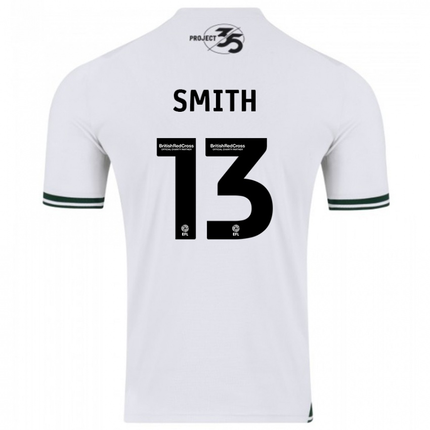 Herren Grace Smith #13 Weiß Auswärtstrikot Trikot 2023/24 T-Shirt Belgien