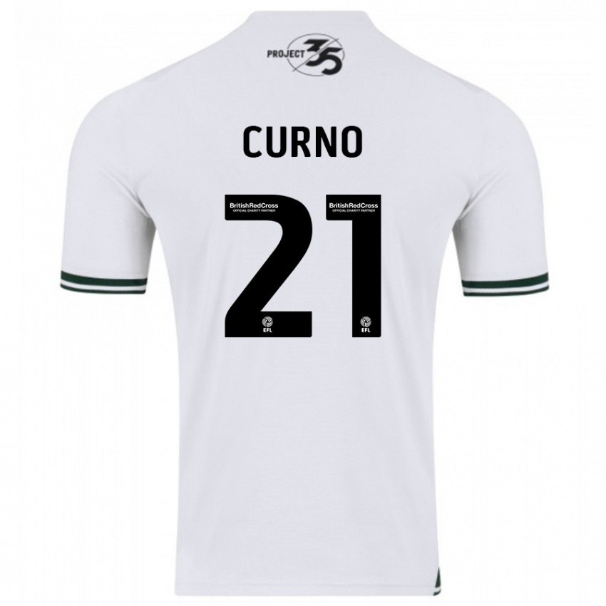 Herren Maddi Curno #21 Weiß Auswärtstrikot Trikot 2023/24 T-Shirt Belgien