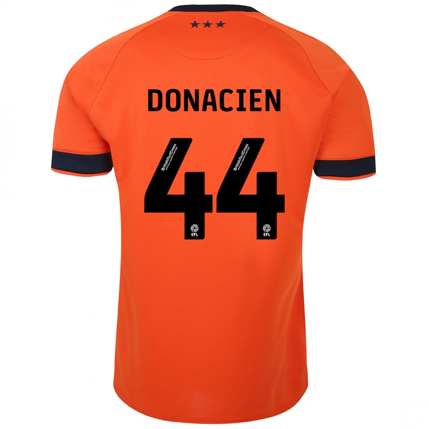 Herren Janoi Donacien #44 Orangefarben Auswärtstrikot Trikot 2023/24 T-Shirt Belgien