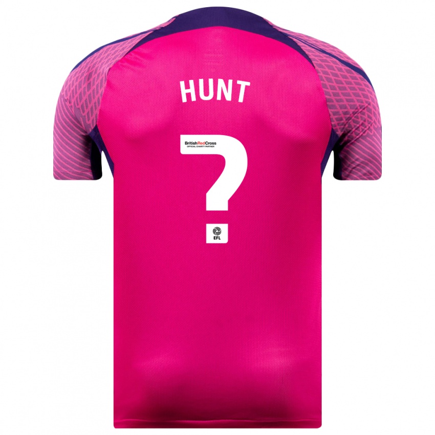 Heren Liam Hunt #0 Paars Uitshirt Uittenue 2023/24 T-Shirt België
