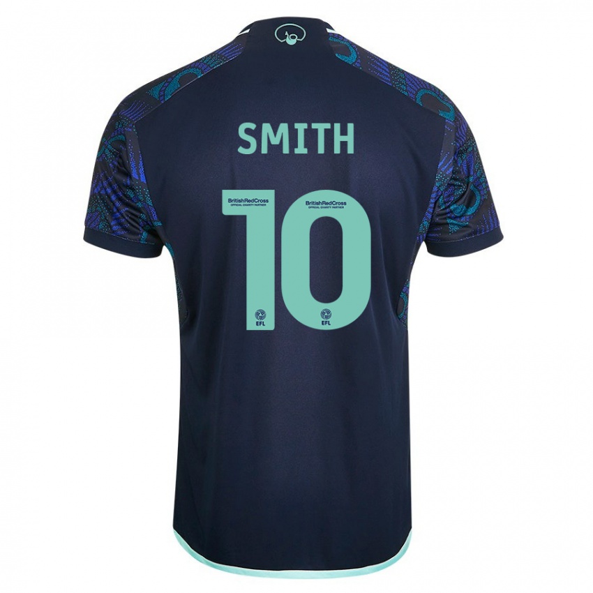 Homme Maillot Kathryn Smith #10 Bleu Tenues Extérieur 2023/24 T-Shirt Belgique