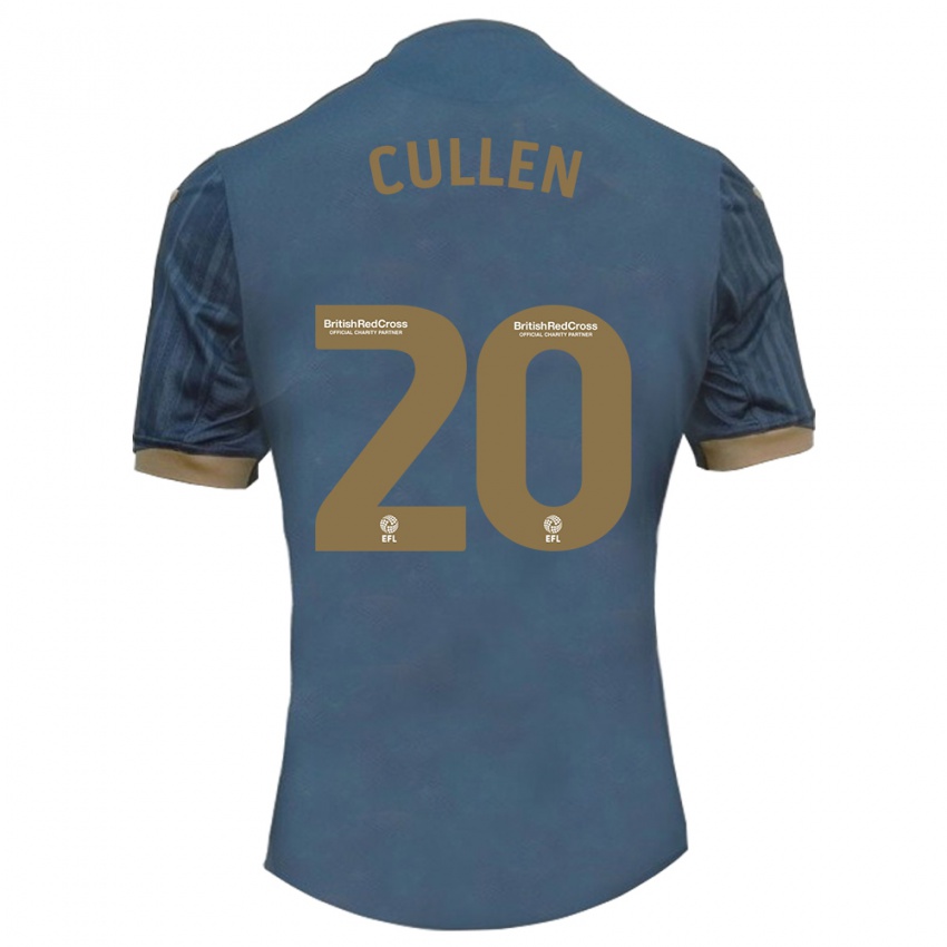 Heren Liam Cullen #20 Donkerblauw Uitshirt Uittenue 2023/24 T-Shirt België