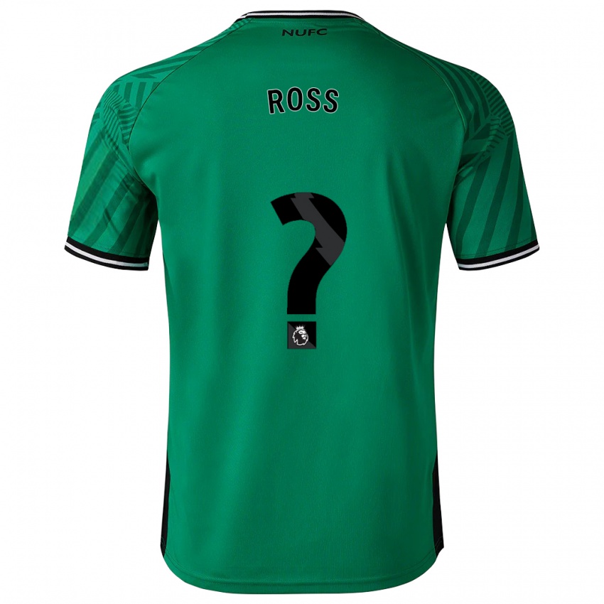 Homme Maillot Taylor Ross #0 Vert Tenues Extérieur 2023/24 T-Shirt Belgique
