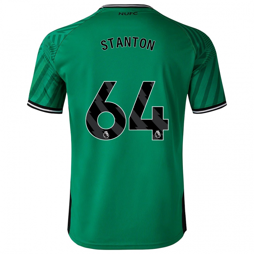 Homme Maillot Ellis Stanton #64 Vert Tenues Extérieur 2023/24 T-Shirt Belgique
