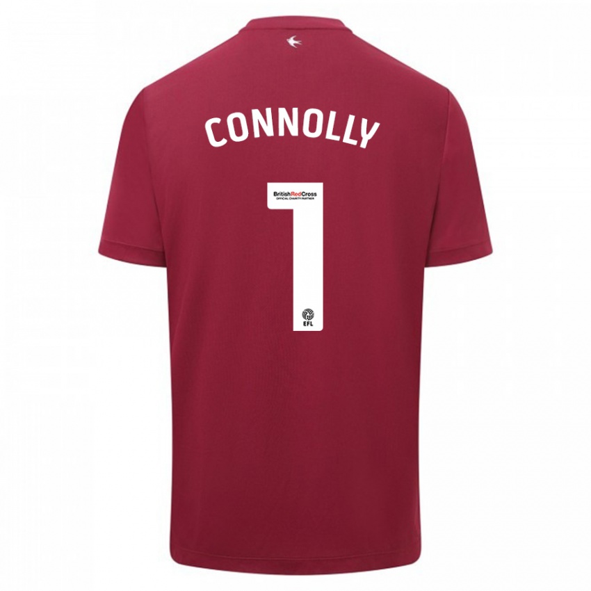 Herren Daisy Connolly #1 Rot Auswärtstrikot Trikot 2023/24 T-Shirt Belgien
