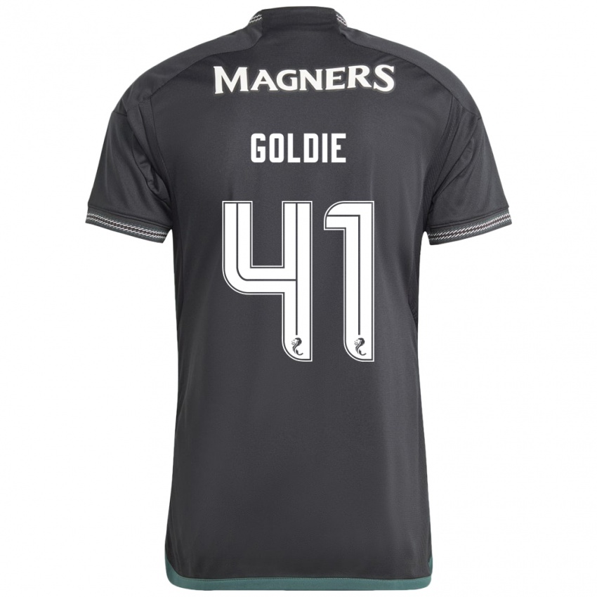 Herren Clare Goldie #41 Schwarz Auswärtstrikot Trikot 2023/24 T-Shirt Belgien