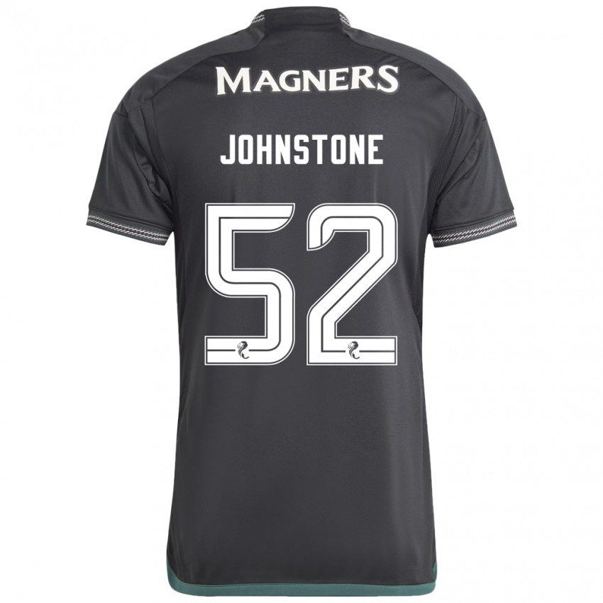 Herren Rachael Johnstone #52 Schwarz Auswärtstrikot Trikot 2023/24 T-Shirt Belgien