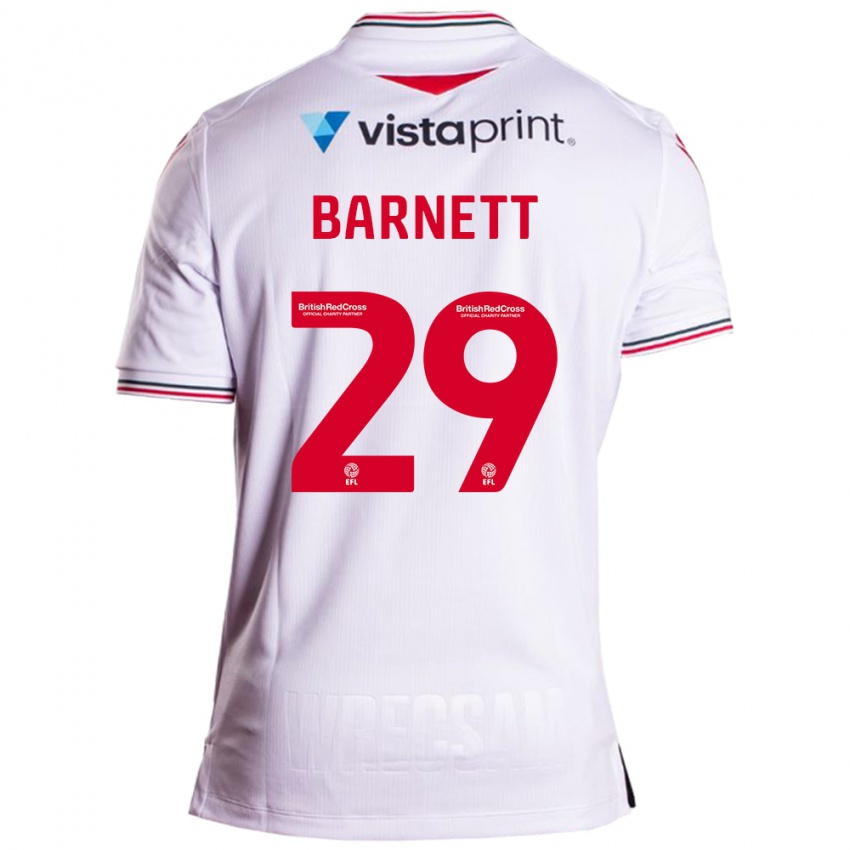Herren Ryan Barnett #29 Weiß Auswärtstrikot Trikot 2023/24 T-Shirt Belgien