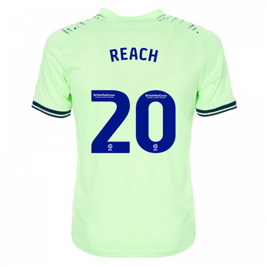Herren Adam Reach #20 Marine Auswärtstrikot Trikot 2023/24 T-Shirt Belgien