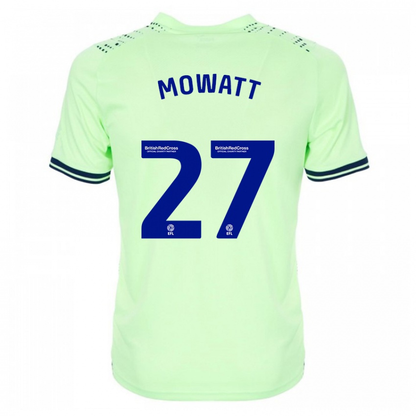 Herren Alex Mowatt #27 Marine Auswärtstrikot Trikot 2023/24 T-Shirt Belgien