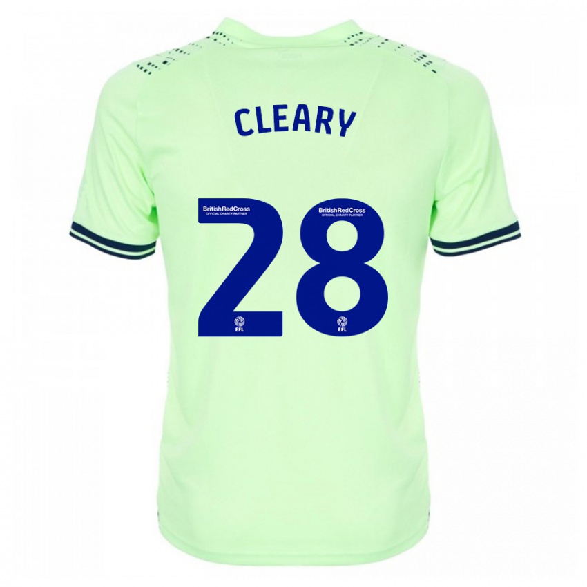 Herren Reyes Cleary #28 Marine Auswärtstrikot Trikot 2023/24 T-Shirt Belgien