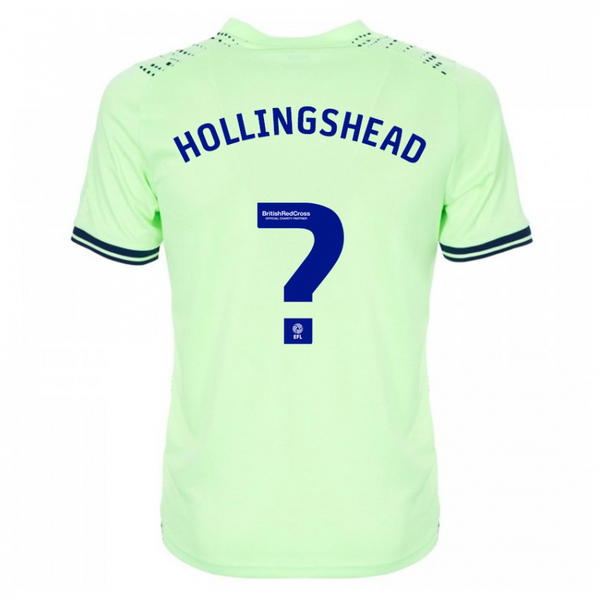 Herren Ronnie Hollingshead #0 Marine Auswärtstrikot Trikot 2023/24 T-Shirt Belgien