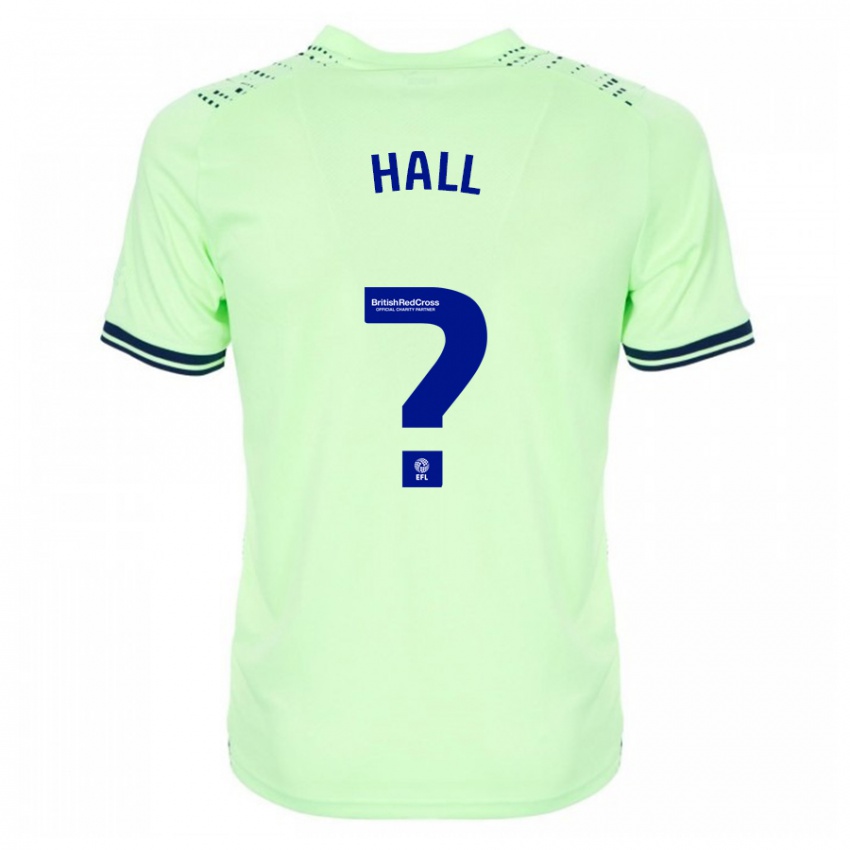 Herren Reece Hall #0 Marine Auswärtstrikot Trikot 2023/24 T-Shirt Belgien