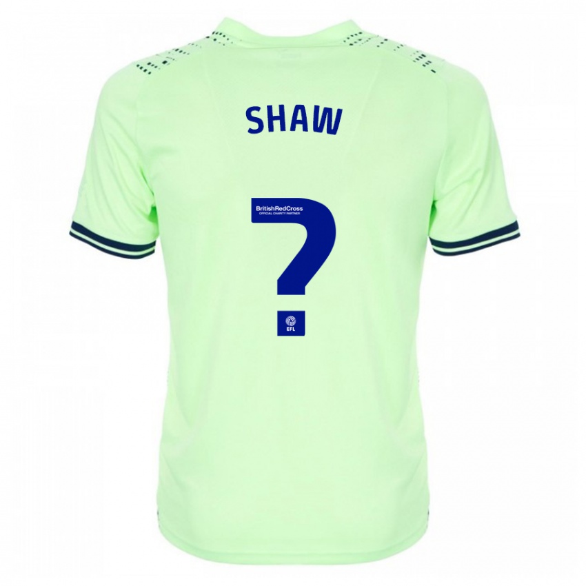 Herren Josh Shaw #0 Marine Auswärtstrikot Trikot 2023/24 T-Shirt Belgien
