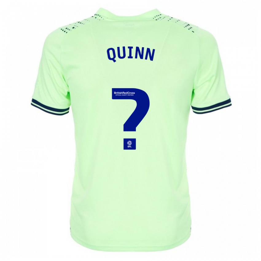 Herren Keilan Quinn #0 Marine Auswärtstrikot Trikot 2023/24 T-Shirt Belgien
