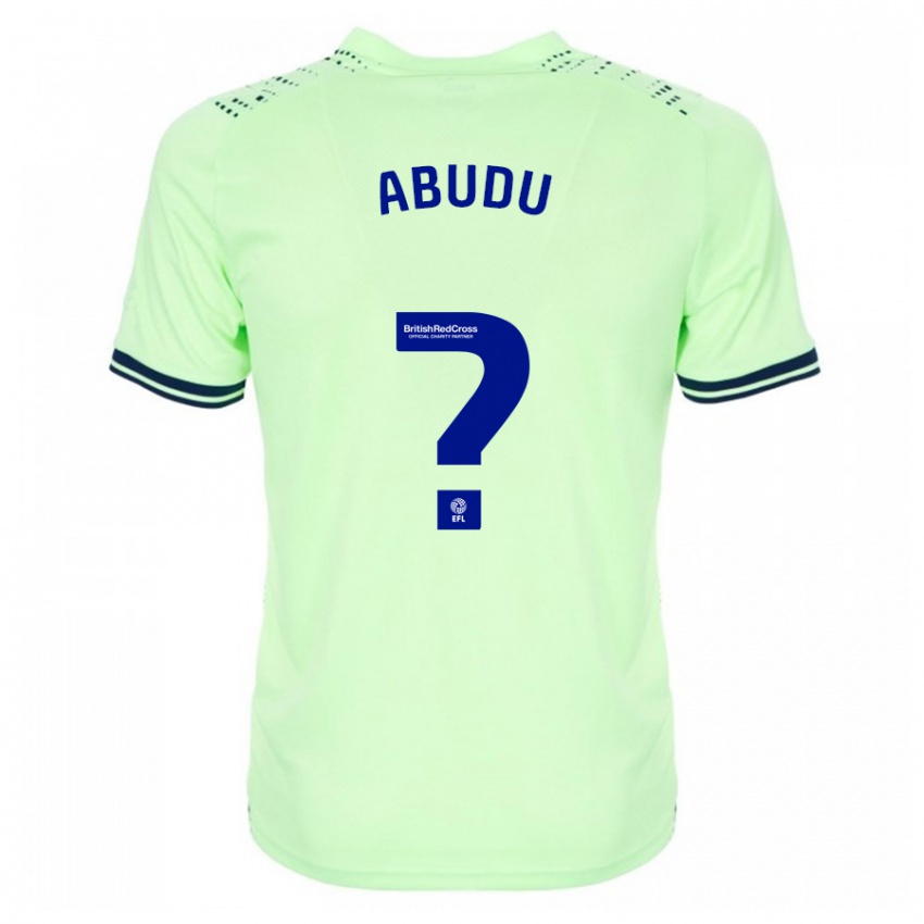 Herren Abdul Abudu #0 Marine Auswärtstrikot Trikot 2023/24 T-Shirt Belgien