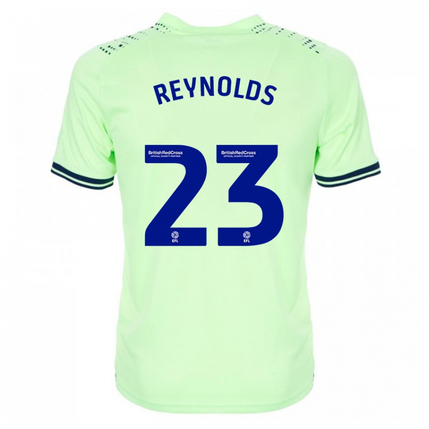 Herren Taylor Reynolds #23 Marine Auswärtstrikot Trikot 2023/24 T-Shirt Belgien