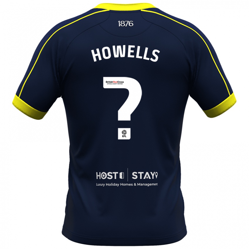 Herren Max Howells #0 Marine Auswärtstrikot Trikot 2023/24 T-Shirt Belgien