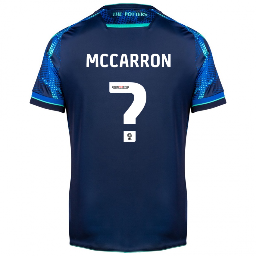 Herren Liam Mccarron #0 Marine Auswärtstrikot Trikot 2023/24 T-Shirt Belgien