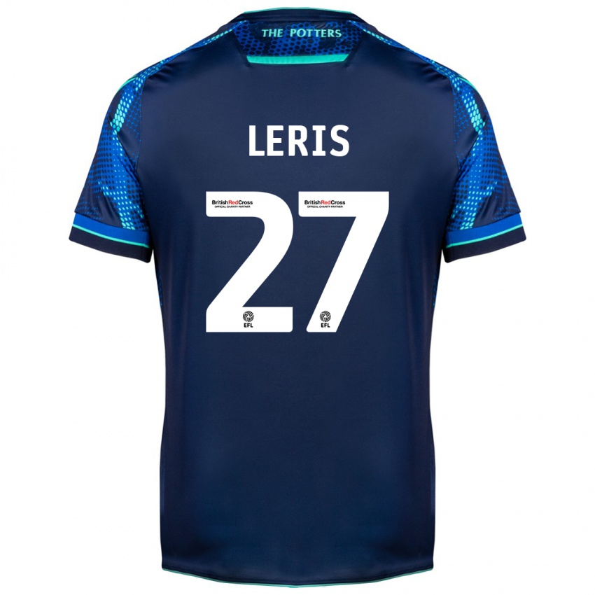 Herren Mehdi Léris #27 Marine Auswärtstrikot Trikot 2023/24 T-Shirt Belgien