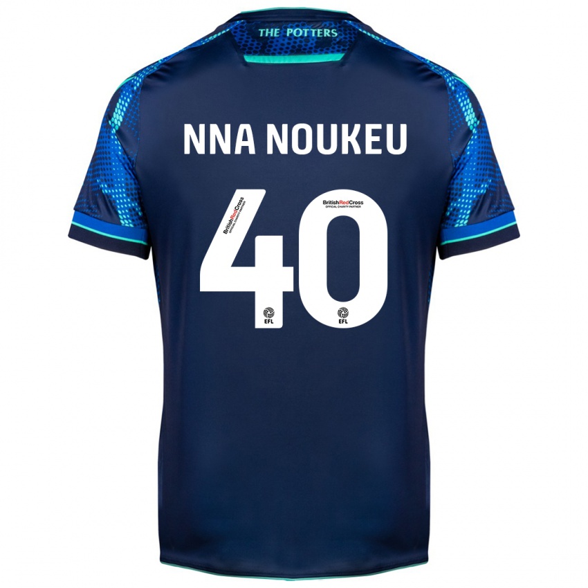 Heren Blondy Nna Noukeu #40 Marine Uitshirt Uittenue 2023/24 T-Shirt België