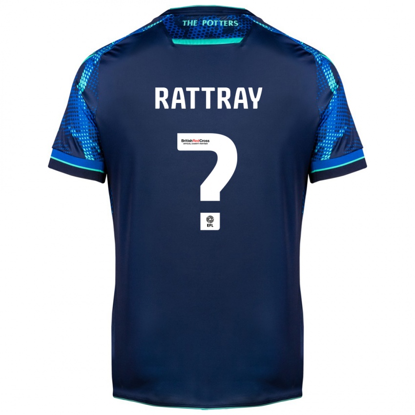 Heren Zane Rattray #0 Marine Uitshirt Uittenue 2023/24 T-Shirt België