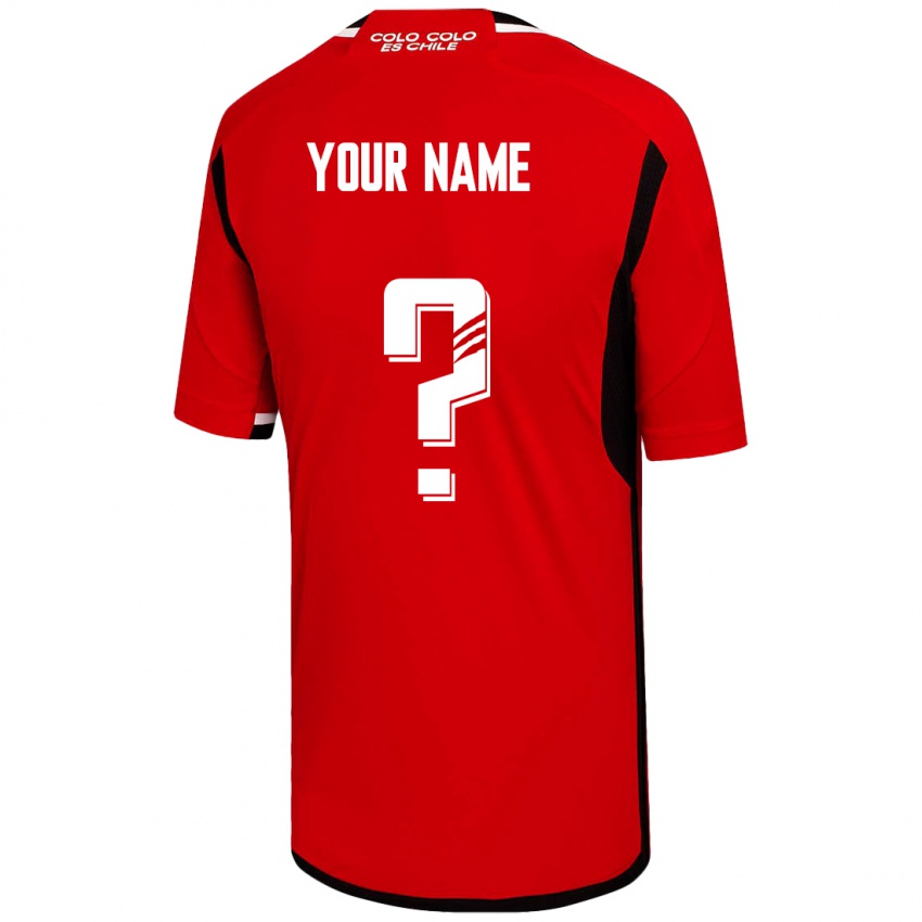 Herren Ihren Namen #0 Rot Auswärtstrikot Trikot 2023/24 T-Shirt Belgien