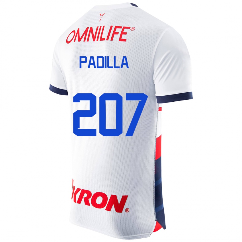 Herren Yael Padilla #207 Weiß Auswärtstrikot Trikot 2023/24 T-Shirt Belgien