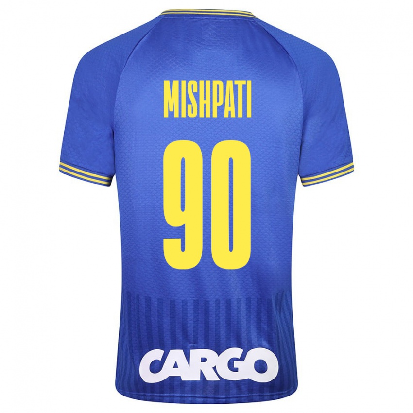 Herren Roi Mishpati #90 Blau Auswärtstrikot Trikot 2023/24 T-Shirt Belgien