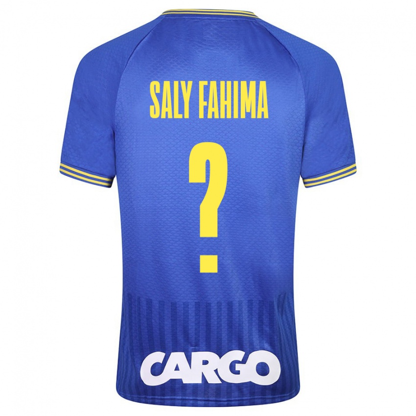 Herren Israel Saly Fahima #0 Blau Auswärtstrikot Trikot 2023/24 T-Shirt Belgien