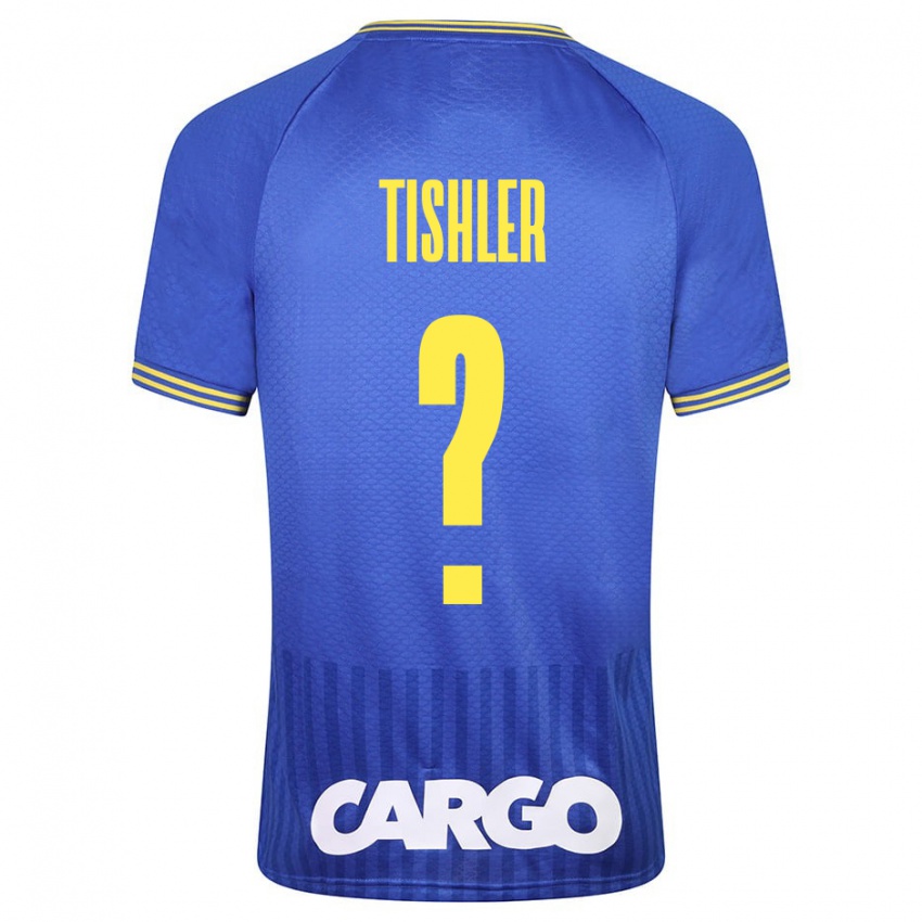 Herren Daniel Tishler #0 Blau Auswärtstrikot Trikot 2023/24 T-Shirt Belgien